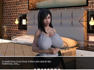 Tifa's Dark Heaven Boyfriend Almost Catching His Girlfriend Cheating in the Toilet - Episode 17