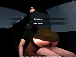 Fucking stepmom in car during crazy date night