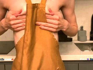 Watch this hot petite chick get wet fingering her pussy