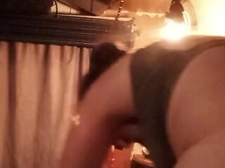 French GF gives horny doggystyle banging