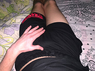 I decided to masturbate before going to bed