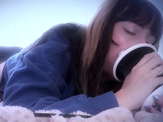 SkepticalPickle ASMR - Comfy Cozy Ear Licking in Bed