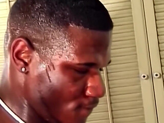 Black Holes Scene 1: a Muscular Black Couple Fuck Each Other's Asses