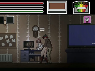 The assistant'_s anal was suddenly fucked. A hentai game with a ghost hunt.