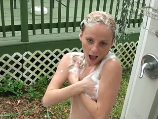 Alyssa Hart Takes Shower
