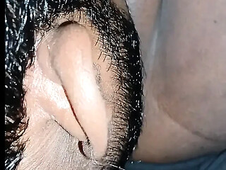 Girlfriend gets sucked until he cums