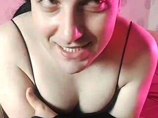 Slick Fuckslut Sissy in Super-cute Garment Infatuating Bosom