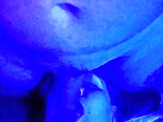 Blowjob in Blue