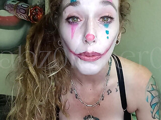 All Sneezed Out Clown Face