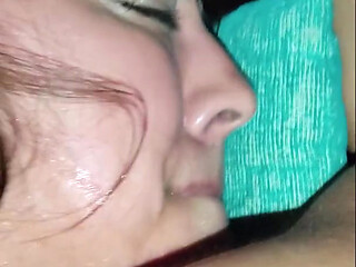 I film this little slut and finish inside her doggystyle.