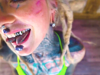 Do You Like My Tongue Split?follow Me Now for More