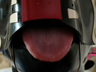 Long Tongue Drags Him Into Deep Throats