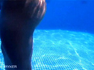 Nine Months Preganant Pool Sex