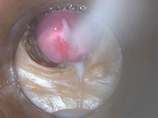 Precum in My Pussy Camera in Vagina 4K
