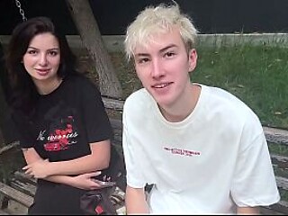 Shares his busty girlfriend with a stranger for money