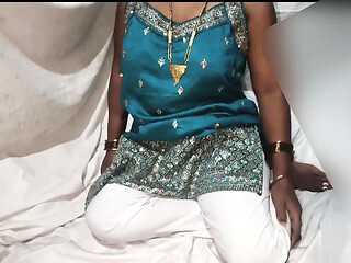Hot beautiful mom gets it on with her stepson in a steamy Indian video.