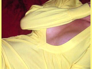 Wifey Looks Amazing in This Hot Braless Shirt