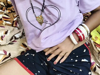 Horny Indian housewife gets her loving husband's cock in a steamy outdoor scene.