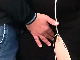 Stranger Again Fingering My Juicy Pussy In Subway
