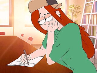 Gravity Falls Hentai - Wendy Gets Naughty in 2D Cartoon Porn