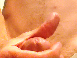 Slow mo cum shot