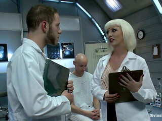 Dr. Torn's Femdomme Laboratory Pushed, Probed, Fucked and Cucked!