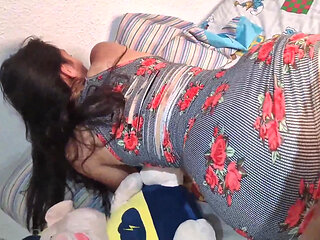 Lesbian stepsister loves to fuck and be a naughty slut
