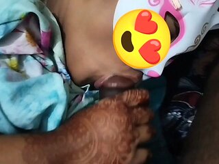 Big Cock Blasts a Thick Load Deep Inside a Horny Chubby Desi Bhabi's Wet Pussy