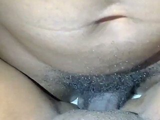 A Black African Teen with Huge Pussy