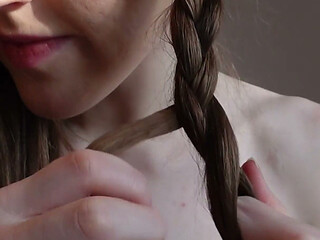 I Comb My Hair and Braid It Pigtails