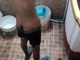 Winter bath for my dick