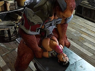 Skinny Teen Having Sex With The Biggest Cock Ever ( 3D Uncensored Animation )