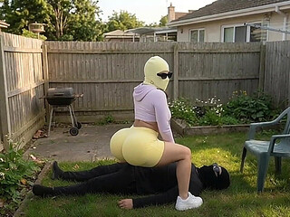 Playful Petite Big Ass Stepsister Teasing Her Stepbrother