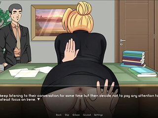 Kunoichi Trainer - Naruto Trainer v0.22.1 Part 122 Sucking Secretary Boobs by Loveskysan69