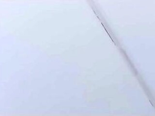 Petite teen strips and jacks it off