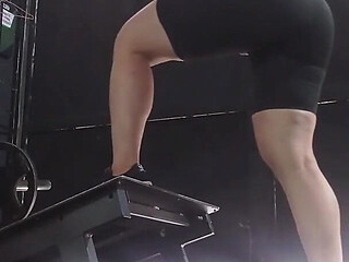 I Went to the Gym and Ended up Masturbating in the Bathroom My Hairy Pussy