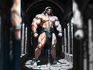 Ai Erotic Fantasy Muscle Men Slides
