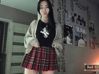 Busty and booty super hot petite skinny teen