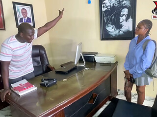 DESPREATE STUDENT FUCKS TWO TEACHERS IN THEIR OFFICE AT DIFFERENT TIME. HOT 4K