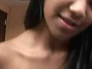 This Cute Latina Wants to Be Fucked by an Older Dude and Takes His Cumshot