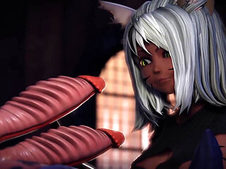 Meru and Liz futa Shemale