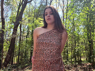 Burping Cave Girl Kat Snow 4K