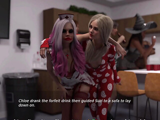 What if, Bunch of Hot Chicks Nude Run in Outdoor - Naughty Neighbors - E11 Part2 Special