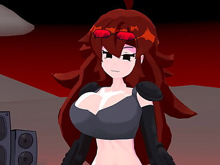 Agent Girlfriend breasts jiggle