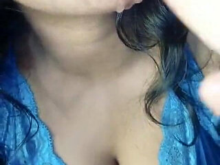 Hot Indian Girl Sucking Dildo
