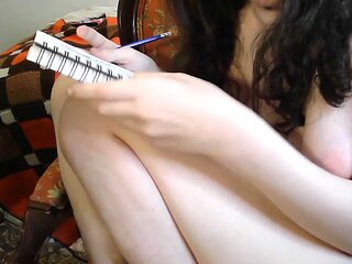 Tits, naked women, artist drawing