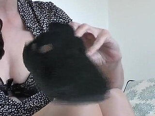 If You Don't Do Your Stable Boy Chores Properly, I'll Fuck Your Cock with My Slippers!