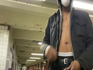 Public masturbation compilation on public transit