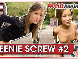 Sarah Kay Gets Boned In A Berlin Park! Milfhunting24