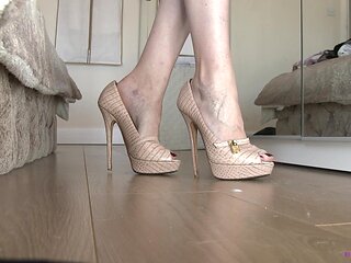Foot Slave Waiting Patiently